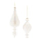 Melrose Iridescent Glass Finial Ornament (Set of 6)