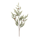Melrose Icy Pine Spray with Pinecones (Set of 2)