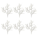 Melrose Sequined Icy Twig Spray (Set of 6)