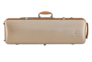 GEWA PURE Violin Case Polycarbonate Gold "Fun" Oblong w/Subway Handle 4/4-3/4