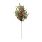 Melrose Pine and Ball Ornament Spray (Set of 2)