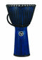 Latin Percussion World Beat FX 12.5" Rope Tuned Djembe Synthetic Shell - Blue