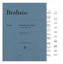 Brahms String Sextet No. 2 in G Major, Op. 36 Sheet Music – Parts