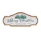 Melrose Framed Metal Merry Christmas Sign 27.5"L