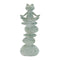 Melrose Yoga Frog on Rock Stack Statue (Set of 4)