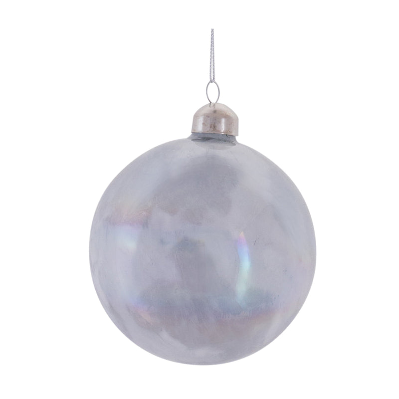 Melrose Irredescent Glass Ball Ornament (Set of 6)