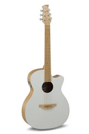 Ovation Applause Jump Acoustic Electric Blank Canvas Satin White AEO-69-5S