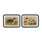 Melrose Framed Country Dog Print Wall Decor, Modern, Rustic, Wood