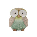 Melrose Terra Cotta Owl Decor (Set of 2)