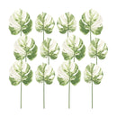 Melrose Light Varigated Philo Leaf Stem (Set of 12)