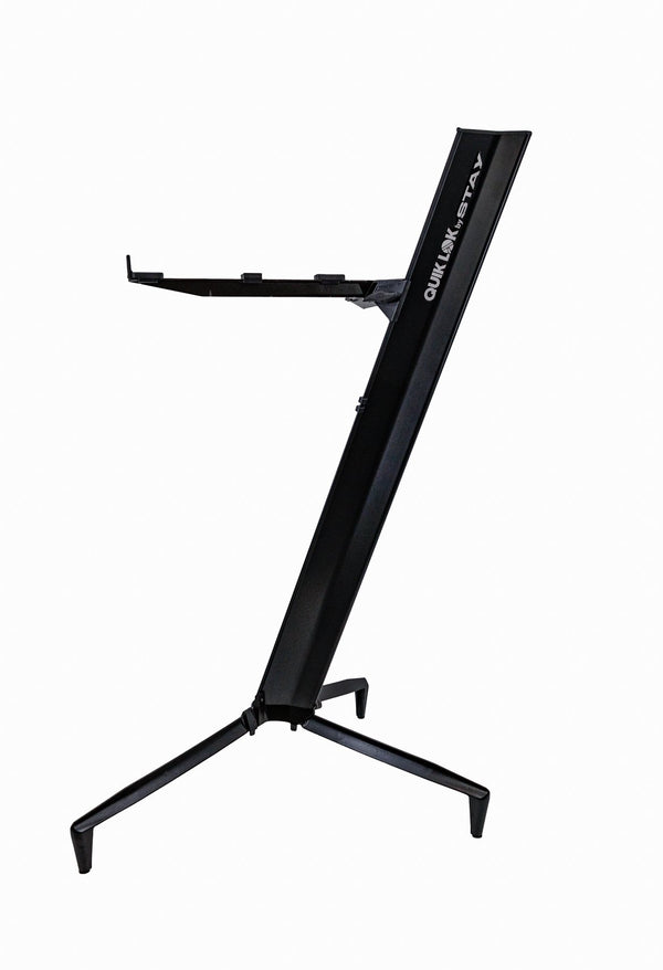 Quik Lok STAY-TOWER-01-BLK Stay Tower Keyboard Stand - 1 Tier Black