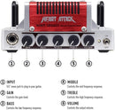 Hotone Nano Legacy Heart Attack Mini Guitar Head Amplifier - NLA-3