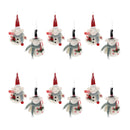 Melrose Plush Mouse Ornament (Set of 12)