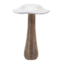 Melrose Wood Mushroom Decor (Set of 4)