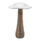 Melrose Wood Mushroom Decor (Set of 4)
