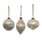 Melrose Cloudy Iridescent Glass Ornament (Set of 6)