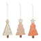 Melrose Ceramic Pine Tree Ornament (Set of 6)