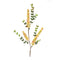Melrose Yellow Berry Foliage Spray (Set of 6)