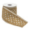 Melrose Golden Ribbon 4" x 5 Yds.