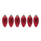 Mercury Glass Pinecone Ornament (Set of 6)