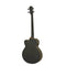 Aria FEB-F2M/FL Medium Scale Fretless Acoustic-Electric Bass – Stained Brown