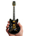 Axe Heaven GG-327 Gibson BB King ES-355 Lucille Tribute Ebony Mini Guitar Model