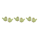 Melrose Irredescent Ceramic Bird Figurine (Set of 6)