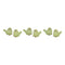 Melrose Irredescent Ceramic Bird Figurine (Set of 6)