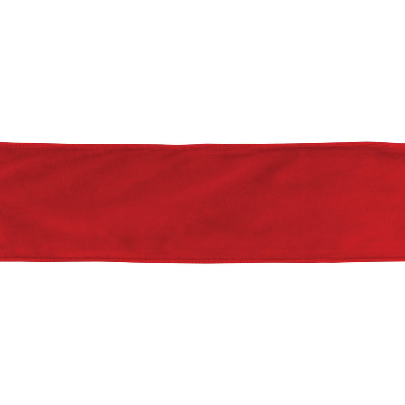 Melrose Rich Red Ribbon 4" x 10 yds.