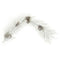 Melrose Flocked Long Needle Pine Garland 48"L