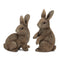 Garden Bunny Rabbit Figurine (Set of 3)