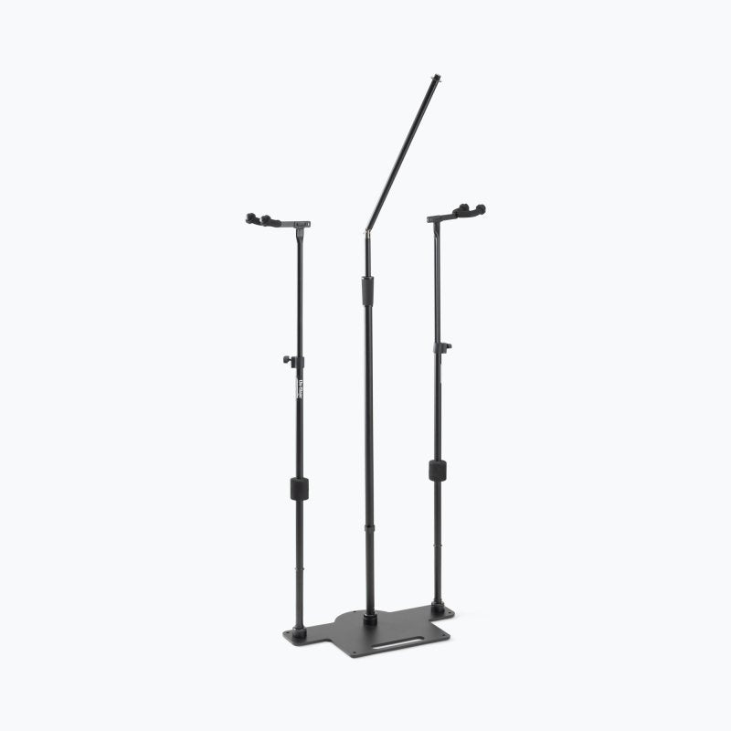 On‑Stage GPA1003 Pedalboard Utility Stand Black Heavy‑Base Mic Holder