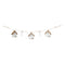 Melrose House and Tube Vase String Garland (Set of 2)