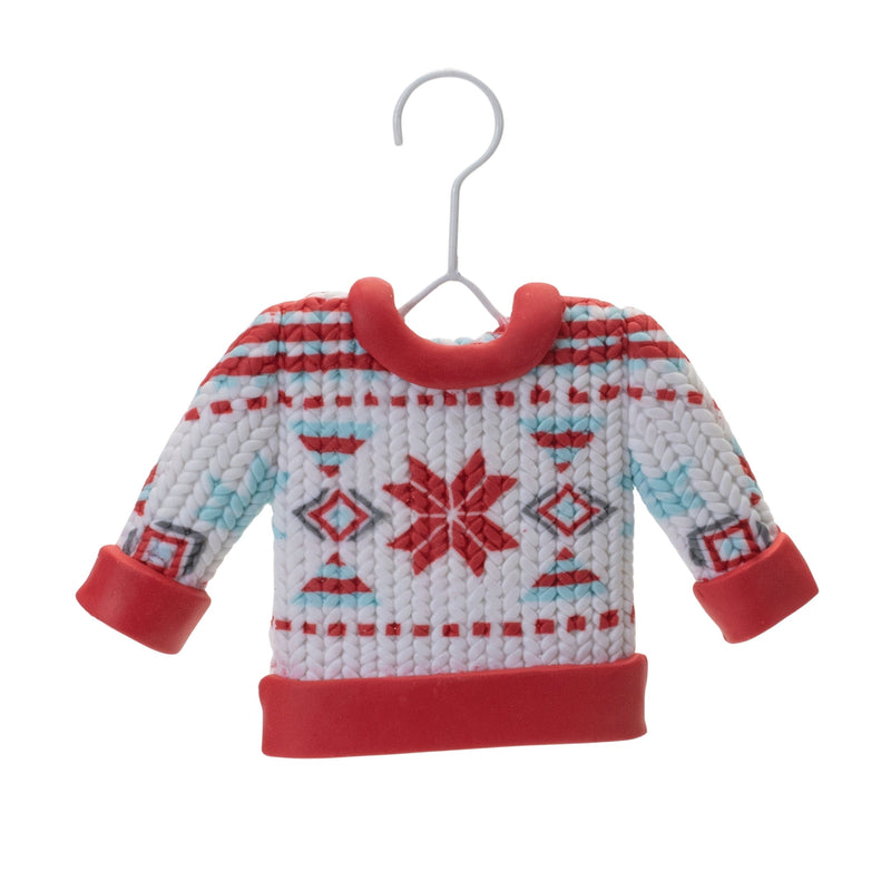 Melrose Nordic Stocking and Sweater Ornament (Set of 12)