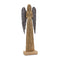 Melrose Carved Wood Angel Statue (Set of 2)