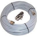 Workman Bandit RG8X 100Ft Coax Cable PL-259 Molded Ends 8X-100-PL-PL
