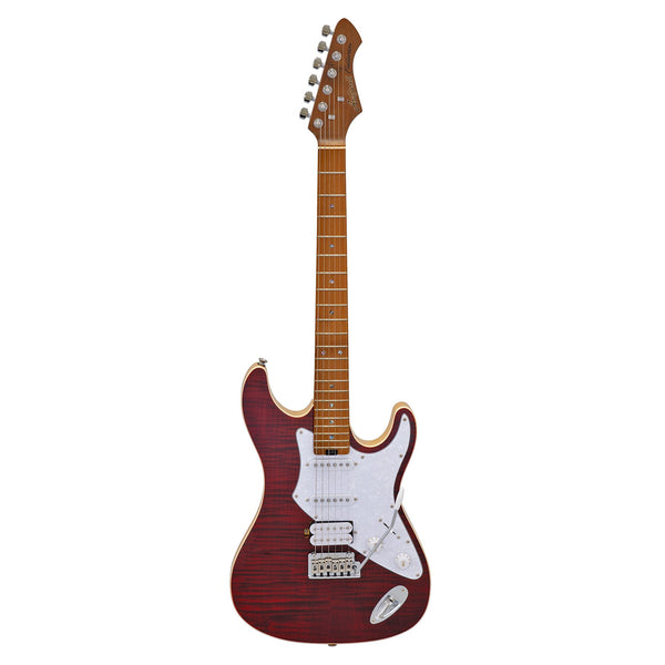 Aria Pro II 714-MKII Fullerton Ruby Red Electric Guitar