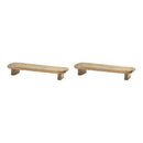 Melrose Mango Wood Tray (Set of 2)