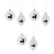 Melrose Glittered Glass Deer Ornament (Set of 6)