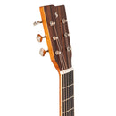 Stagg Orchestra Acoustic Guitar Spruce Top Flamed Mahogany – SA45-O-FM