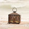 Melrose Forest Cut Metal Lantern with Gold Accent 12"H Rustic Black  Gold