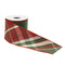 Melrose Plaid Pattern Wired Ribbon 4" x 5 Yds.