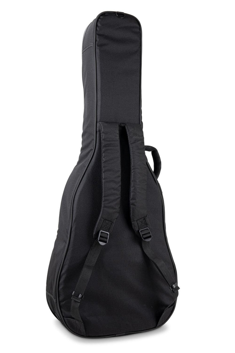 Ovation Mid/Deep Bowl & 12-String Guitar Gig Bag w/ Back Strap - Black