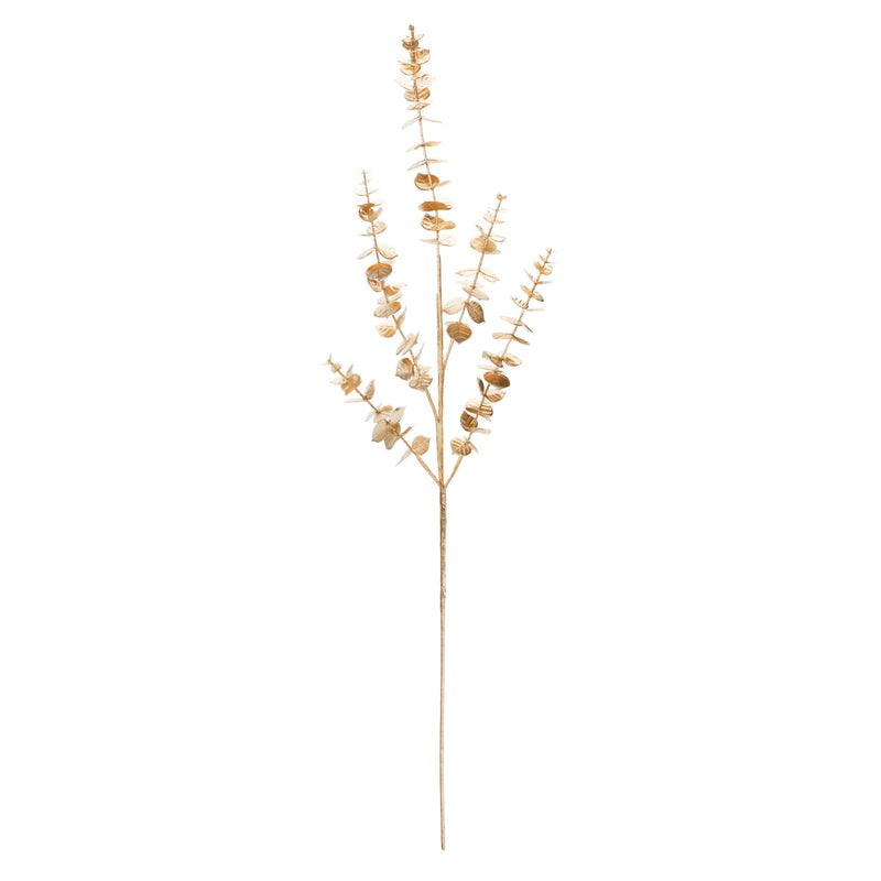 Melrose Metallic Eucalyptus Leaf Spray (Set of 2)
