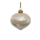 Melrose Cloudy Iridescent Glass Ornament (Set of 6)