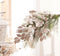 Melrose Glittered Leaf Spray (Set of 6)