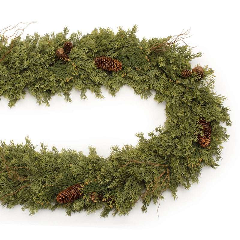 Melrose Pine and Pinecone Garland 5.5'L