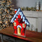 Melrose Pepperpint Gingerbread House Ekkolight 26"H