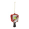 Melrose Glass Pickleball Racket Ornament (Set of 6)