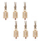 Melrose Gold Metal Bell Ornament (Set of 6)